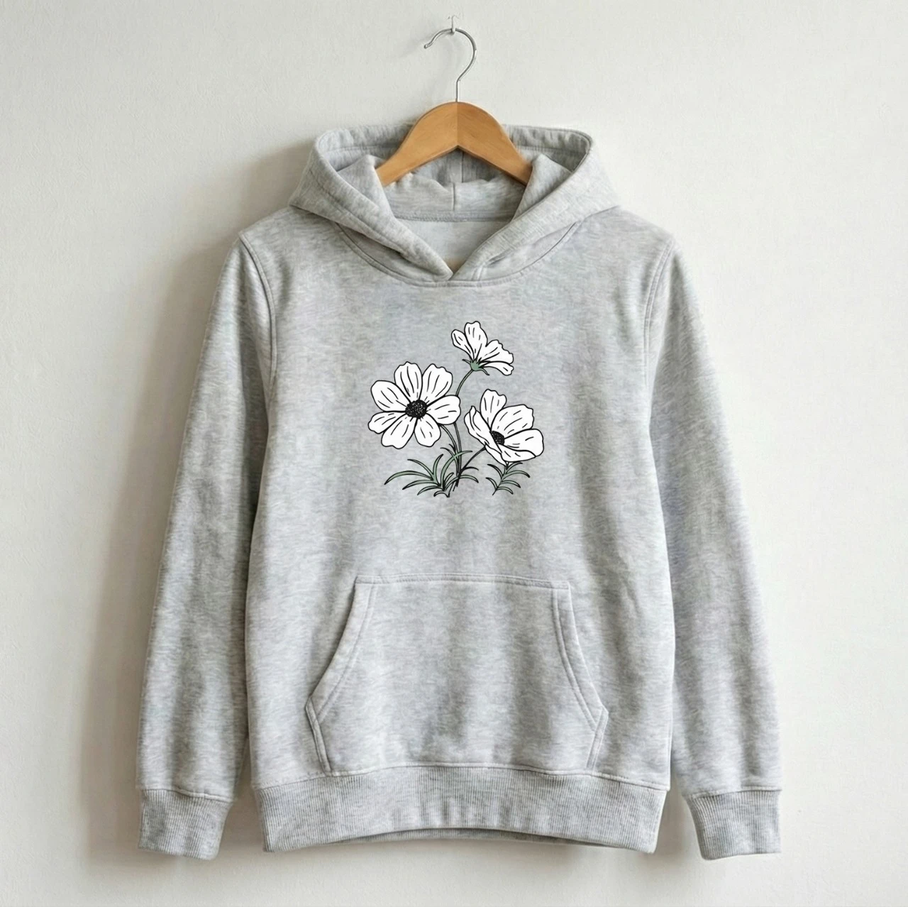 Premium Comfortable Printed Ladies Winter Hoodie