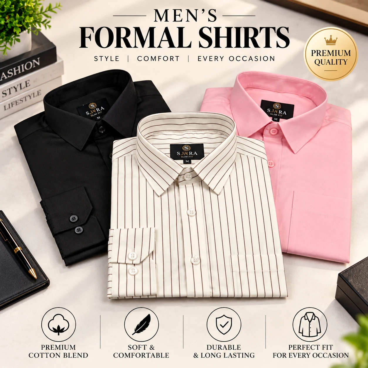 Premium Casual Shirt 3 Pcs Combo
