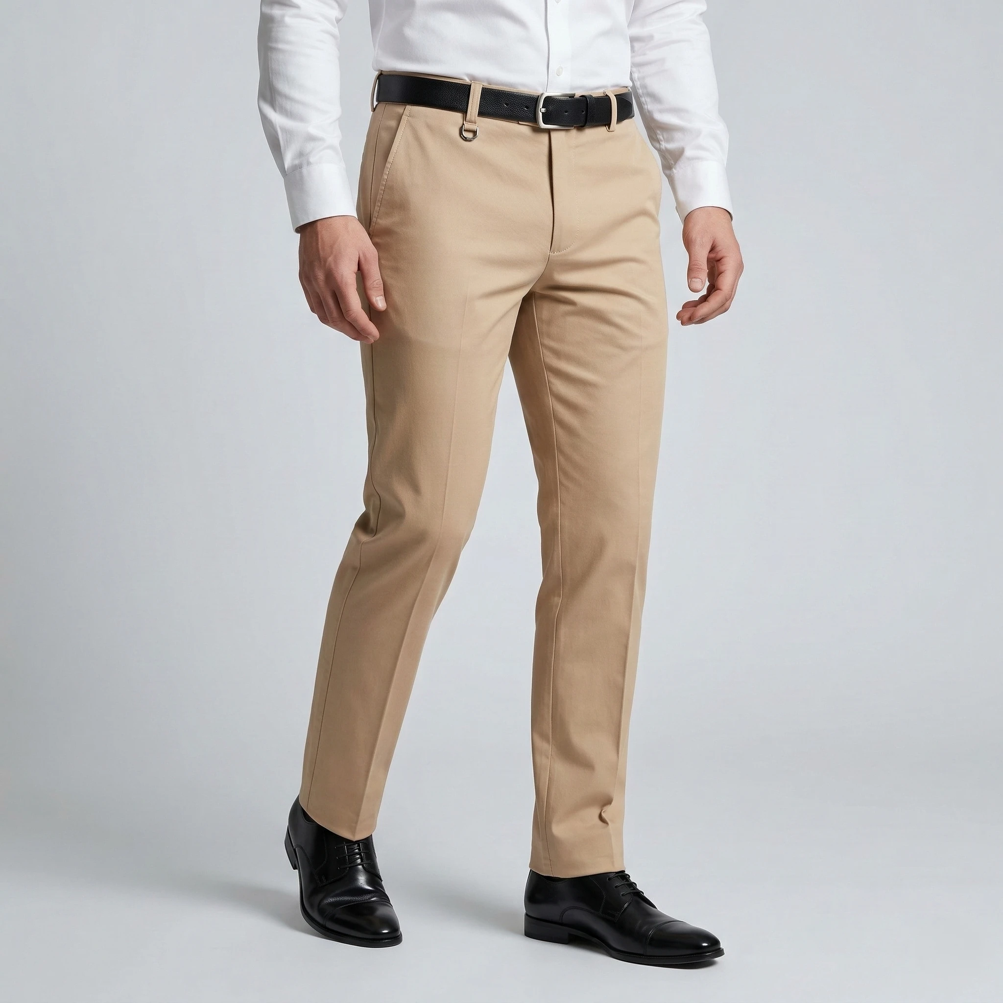 Premium Dubai Stig Pant (Formal / Casual) (Khaki)