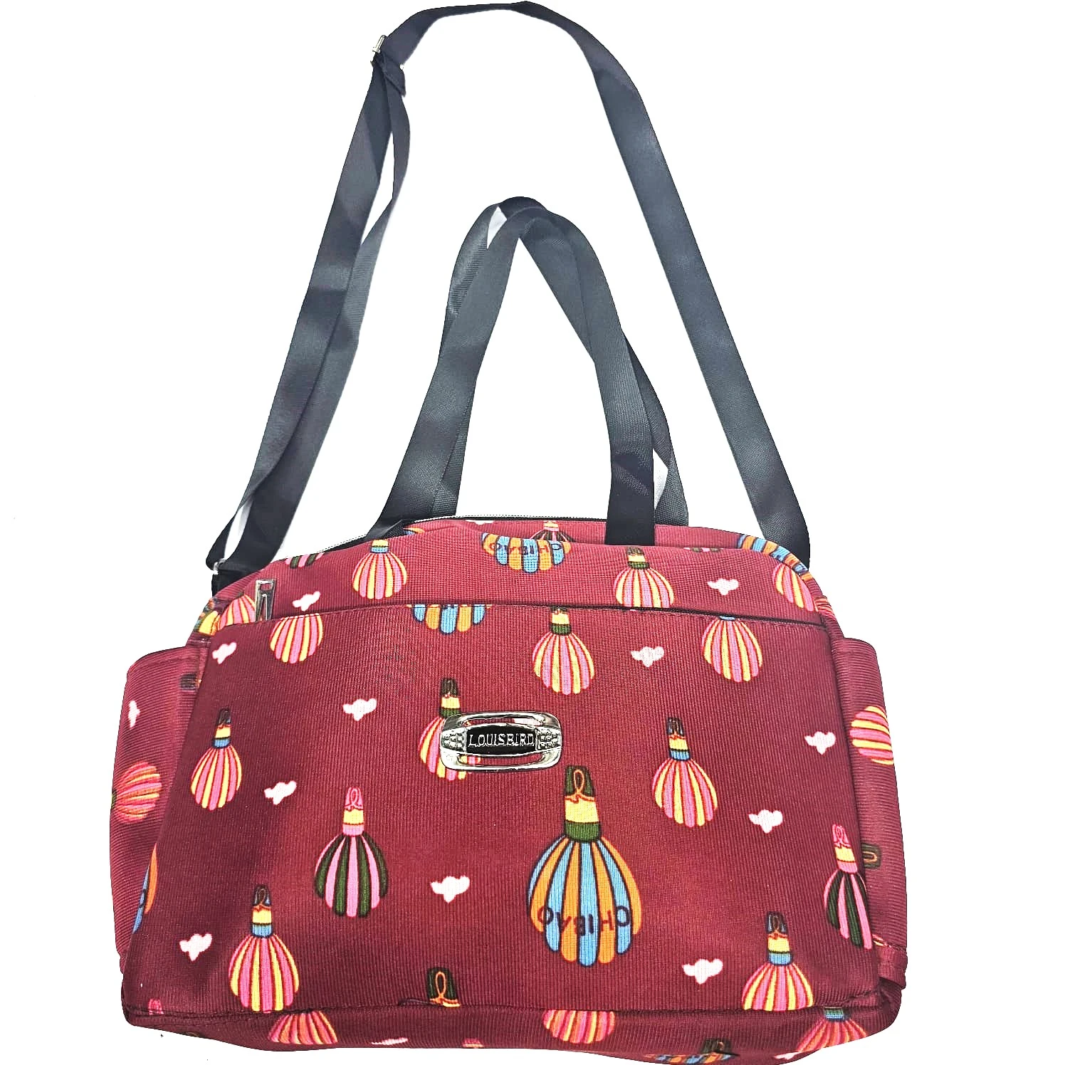 Stylish & Comfortable Maroon Ladies Handbag – Trendy Fashionable Women's Shoulder Bag & Daily Casual Purse for Elegant Outfits