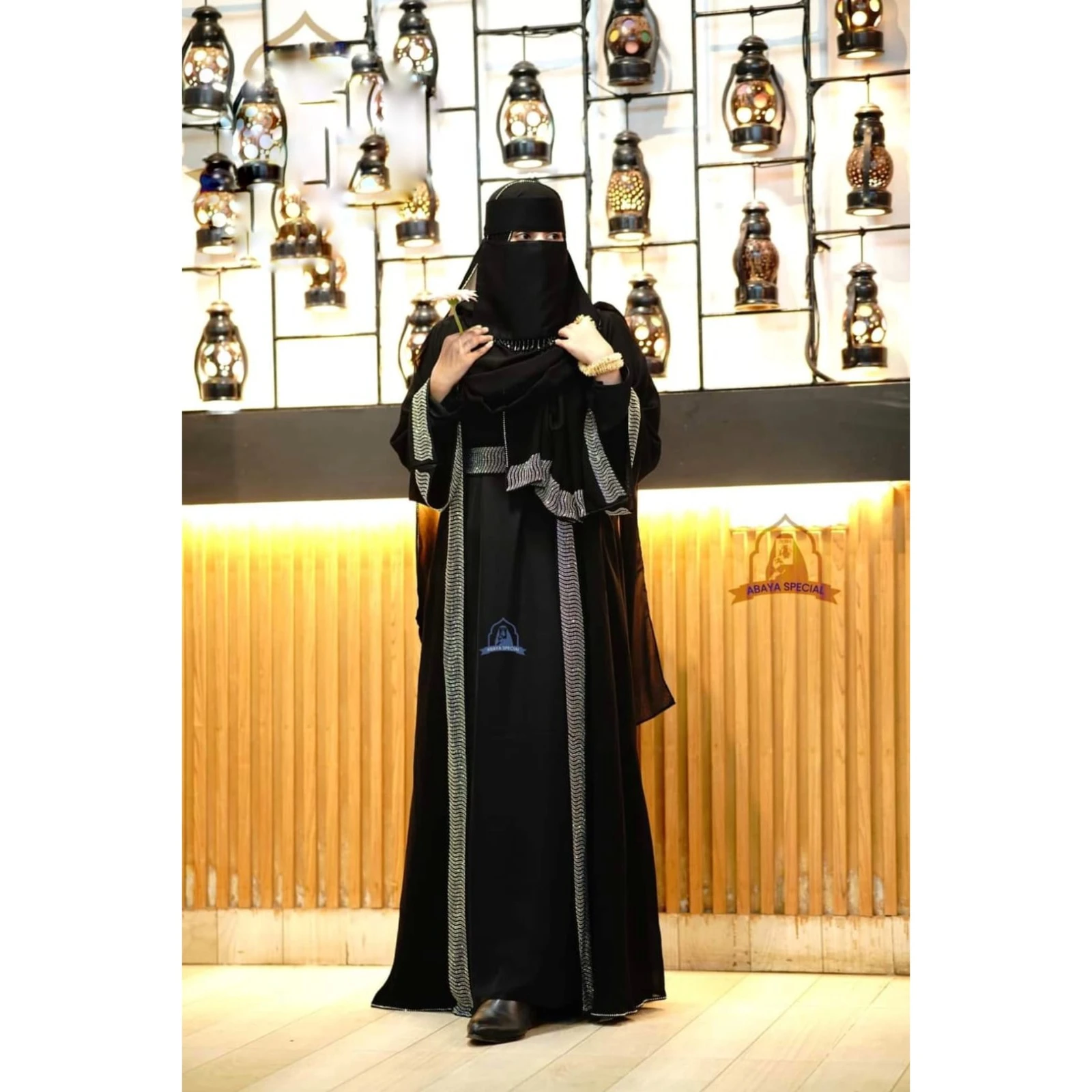 Stone Borka with Hijab