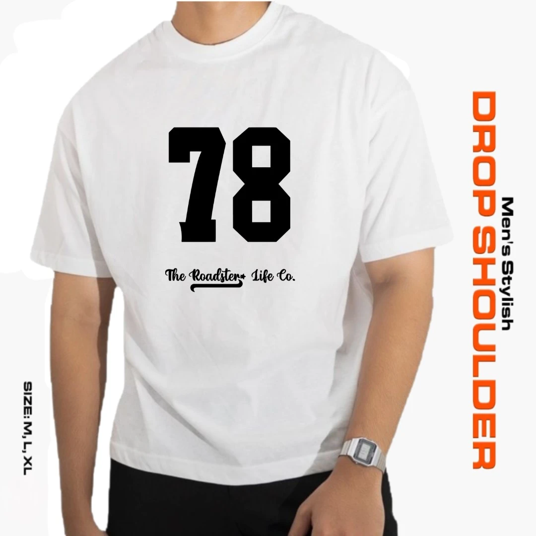 Men's Stylish DROP SHOULDER T-Shirt